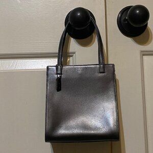 Coach Cashin Mini Tote-Pewter/gray